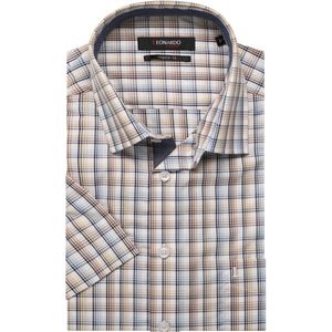 Leonardo by Jupiter Overhemd Korte mouw beige