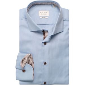 Eterna - Overhemd - Lichtblauw - Slim fit - NON IRON (strijkvrij)