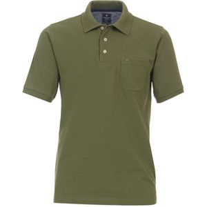 Redmond Casual Regular Fit Polo shirt Korte mouw olijf