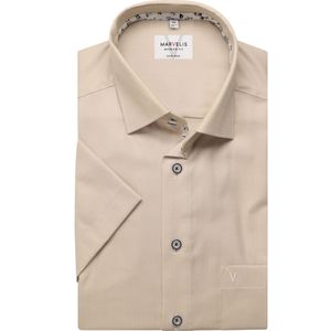 Marvelis Overhemd Korte mouw natuurlijk