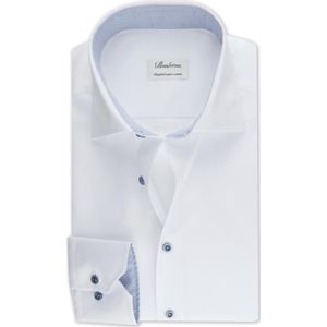 Stenströms Overhemd wit, Effen