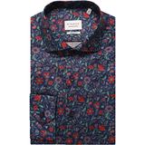 Model - Overhemd - Donkerblauw - NON IRON - Lange Mouwen