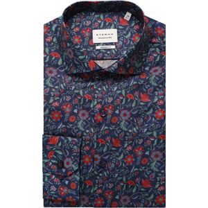 Model - Overhemd - Donkerblauw - NON IRON - Lange Mouwen