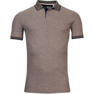 Giordano Nico Polo shirt Korte mouw bruin