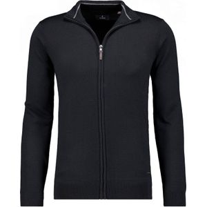 RAGMAN Cardigan zwart, Effen