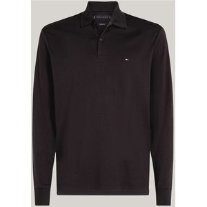 Tommy Hilfiger Regular Fit Polo shirt Korte mouw zwart