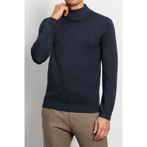 OLYMP Casual Regular Fit Coltrui marine, Effen