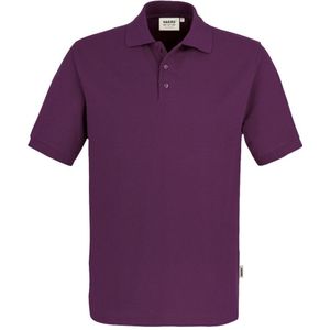 HAKRO 816 Polo shirt Korte mouw aubergine