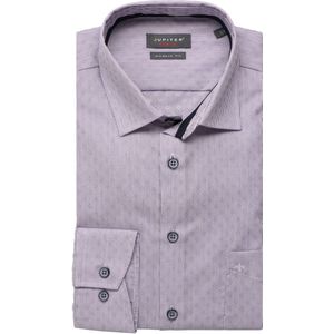 Jupiter Overhemd lila, Gedessineerd en gestreept