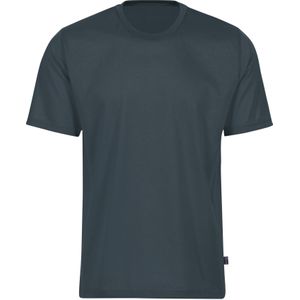 TRIGEMA Comfort Fit T-Shirt ronde hals antraciet, Effen
