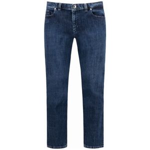 Alberto Regular Fit Jeans blauw, Effen