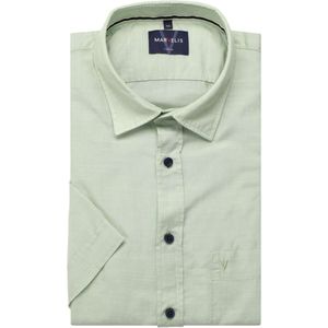 Marvelis Casual Overhemd Korte mouw lichtgroen