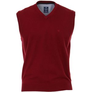 Redmond Casual Regular Fit Slipover bordeaux, Effen