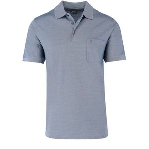 RAGMAN Regular Fit Polo shirt Korte mouw duif