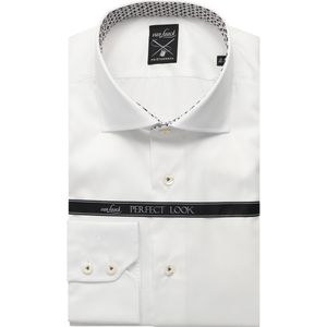 van Laack Meisterwerk Overhemd wit, Effen