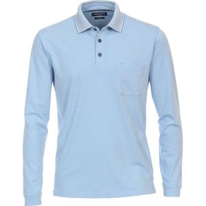 Casa Moda Casual Fit Polo shirt blauw, Effen