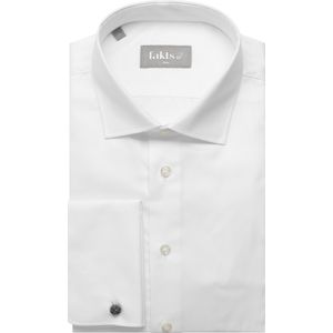 fakts Overhemd wit, Effen