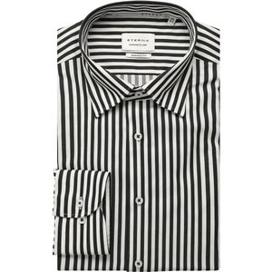 Eterna - Overhemd - Zwart - MODERN FIT - NON IRON - Lange Mouwen