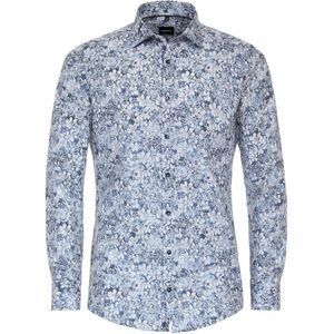 Venti Modern Fit Overhemd blauw, Print