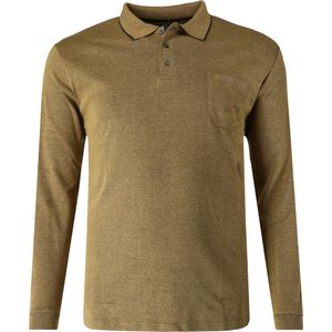Redmond Poloshirt lange mouw , Effen