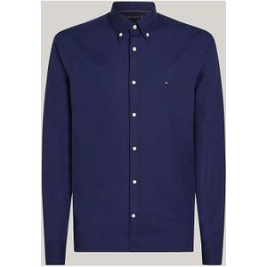 Tommy Hilfiger Overhemd blauw, Effen