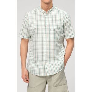 OLYMP Casual Overhemd Korte mouw groen