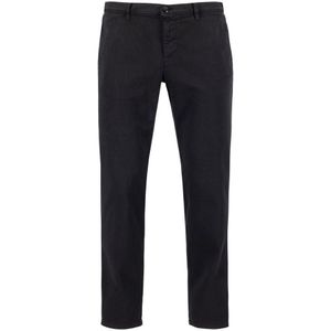 Alberto Rob Broek zwart, Effen