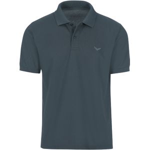 TRIGEMA Polo shirt Korte mouw antraciet