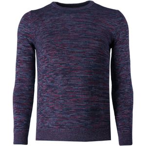 Marvelis Casual Trui ronde hals paars, Melange
