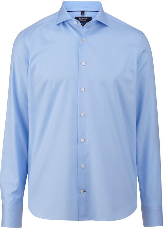 OLYMP SIGNATURE - Bleu - Casual Overhemd - Tailored Fit - Cutaway