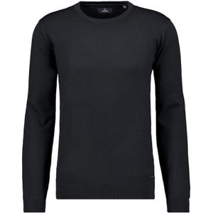 RAGMAN Gebreide trui ronde halszwart, Effen