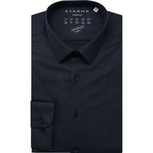 ETERNA Performance Overhemd marine, Effen