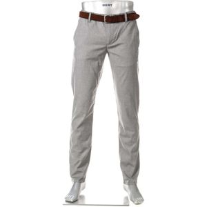 Alberto LOU-J Regular Fit Chino groen, Effen