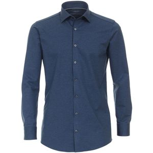 Venti Jerseyflex Modern Fit Jersey shirt blauw, Effen