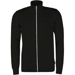 Kronstadt Carlo Zip Sweatjacket army, Effen