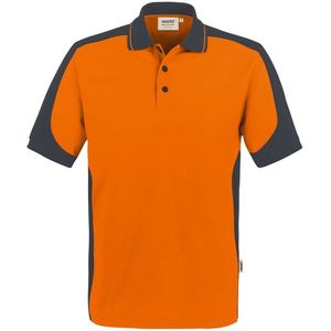 HAKRO 839 Comfort Fit Polo shirt Korte mouw oranje/antraciet
