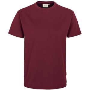 HAKRO 281 Comfort Fit T-Shirt ronde hals wijnrood, Effen