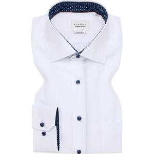 ETERNA Overhemd wit, Effen