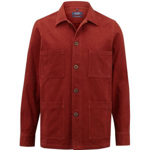 OLYMP SIGNATURE Soft Business Overshirt rood, Effen