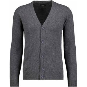 RAGMAN Cardigan antraciet, Effen