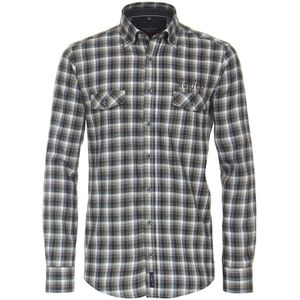 Casa Moda Casual Overhemd blauw, Ruit