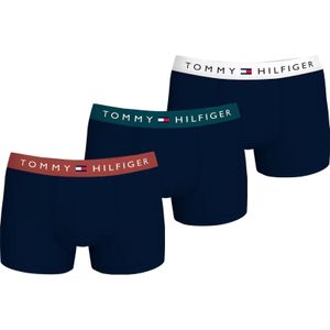 Tommy Hilfiger Boxershorts zwart, Effen