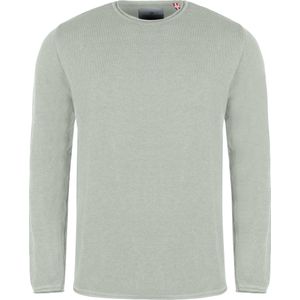 Kronstadt Pep Sweatshirt ronde hals beige, Effen