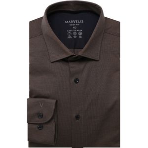 Marvelis Performance Jersey shirt bruin, Effen