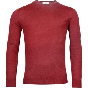 Thomas Maine Trui ronde halsrood, Effen