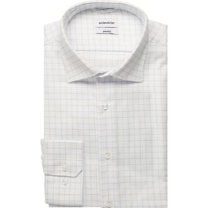 Seidensticker Overhemd lichtblauw, Ruit