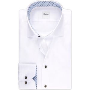 Stenströms Overhemd wit, Effen