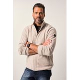 JP1880 Fleece jas stopverf, Melange