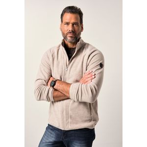 JP1880 Fleece jas stopverf, Melange