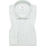 Overhemd - Pistache - Katoen - Lange Mouwen - Kentkraag - Easy Iron